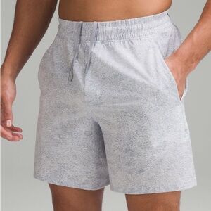 Lululemon Pace Breaker Lined Short 7” - Infuse Texture Alpine White Multi - M